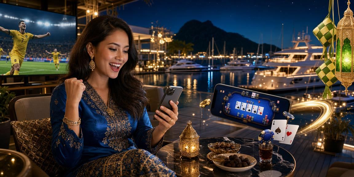 Permainan poker edisi Hari Raya di Langkawi pada platform mm3 Malaysia